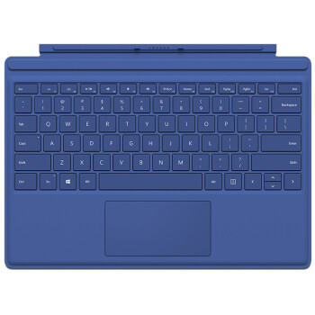 微软（Microsoft）Surface Pro 4专业键盘盖 （蓝色）QC7-00093