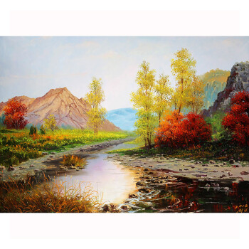 朝鲜一级画家 李世权《秋意盎然》