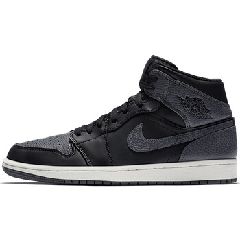 nike 耐克air jordan 1 mid aj1黑武士中帮篮球鞋 554724-041 39