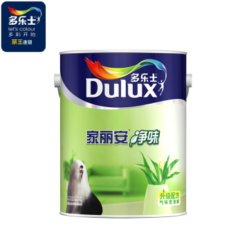 多乐士(dulux)乳胶漆 墙面漆 家丽安净味 内墙漆 涂料
