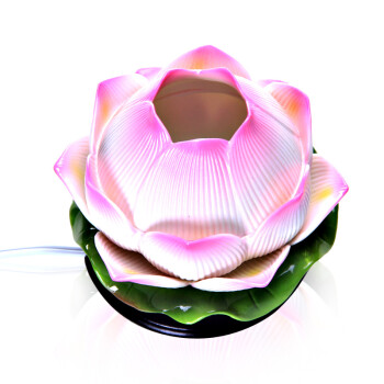 
                                        茗丰堂佛艺佛教用品供佛灯供奉陶瓷莲花灯佛供灯长明灯佛具                