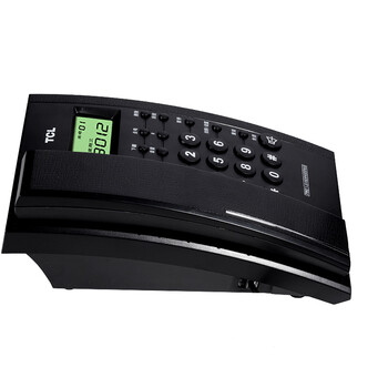 
                                        
                                                                                TCL 电话机座机 固定电话 办公家用 双接口 来电显示 时尚简约 HCD868(79)TSD经典版 (黑色)                