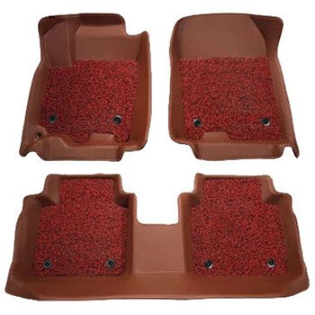 诚益 汽车压痕丝圈双层脚垫 专车专用全包围脚