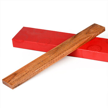 风水阁 桃木手工鲁班尺门公尺双面雕刻风水摆