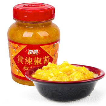 海南特产 南国 黄灯笼辣椒酱 香辣味135g/瓶