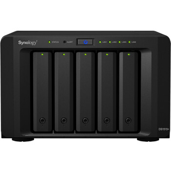群晖（Synology）DS1515+ 四核心CPU的5盘位NAS网络存储服务器 （无内置硬盘）