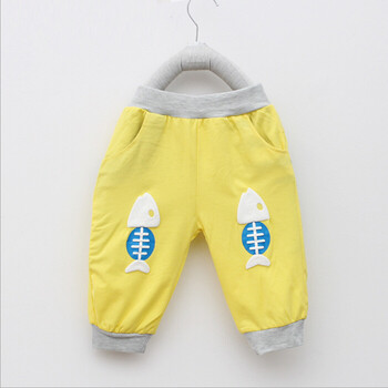 品信 儿童夏季<em>马裤</em>新款运动男女童装全棉中裤