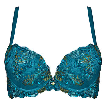 古今深V聚拢<em>文胸</em>0D808 <em>翡翠</em>绿 A70【图片 价