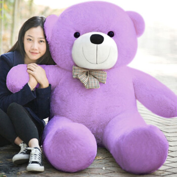 七夕情人节礼物送女友老婆生日礼物 女生表白熊毛绒玩具等身2米大熊