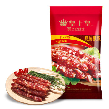 皇上皇 广东香肠腊肠年货 广式传统腊味腊肠 腊肠400g