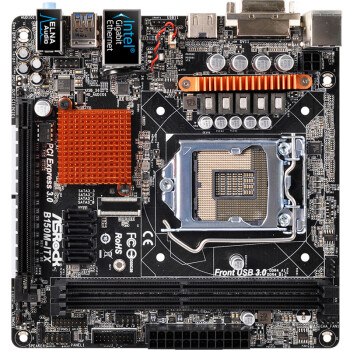 华擎（ASRock）B150M-ITX主板 （ Intel B150/LGA 1151 ）