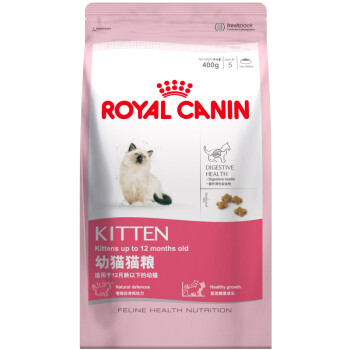 【京东超市】皇家royalcanin幼猫猫粮K36-适用于12月龄以下0.4kg
