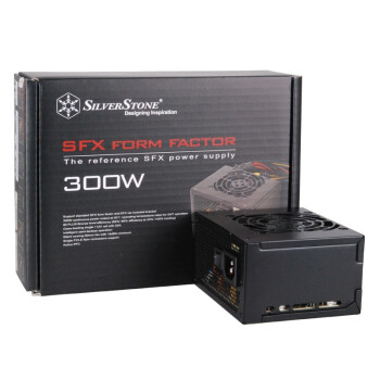 银欣（SilverStone）额定300W ST30SF SFX电源(80PLUS铜牌/单路12V/主动式PFC/智能型无风扇运作模式)