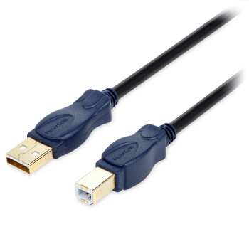 包尔星克（PowerSync）UAB21K USB2.0 打印机数据线 A公对B公 1.8米