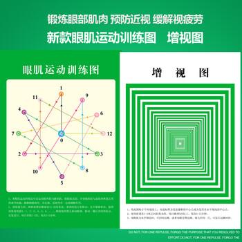 京兰 视力图 远视图远眺图 眼肌运动图 视力图 增视图