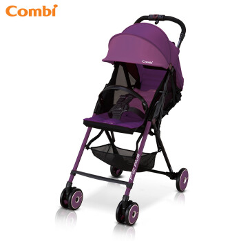 康贝（combi）F2 plus婴儿推车轻便高景观婴儿推车伞车 F2 plus 兰蔻紫