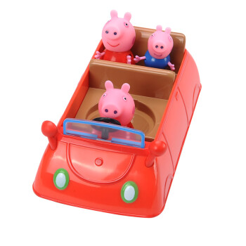 小猪佩奇 PEPPAPIG汽车套装儿童玩具粉红猪