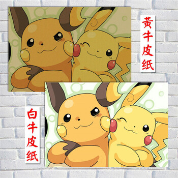 宠物小精灵海报 皮卡丘神奇宝贝动漫动画周边卡通壁纸