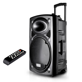 金正广场舞户外音响15英寸低音大功率便携式