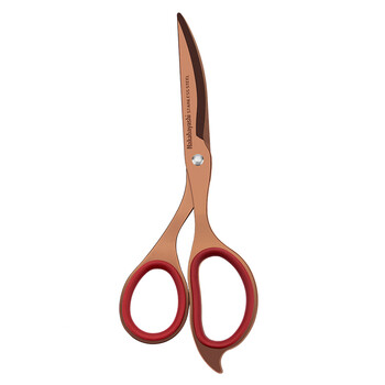 仲林（Nakabayashi）省力剪刀办公家用防粘美工刀DIY工具镀钛涂氟 香槟红 NH-HST180PB