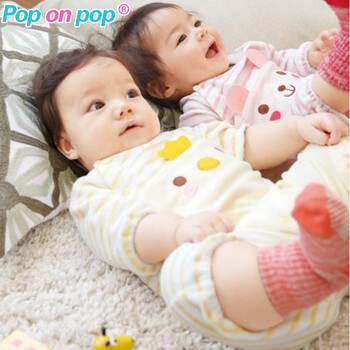 纯棉婴儿爬衣春夏宝宝内衣哈衣儿童连体<em>睡衣</em> 