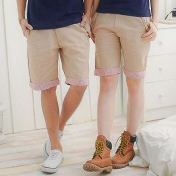 衫<em>步</em>UPS 韩版修身<em>五分</em>裤休闲<em>短裤5分</em>裤情侣短