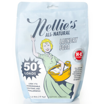内利(Nellie’s All Natural) 苏打洗衣粉 50次袋装（0.726kg）