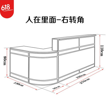 酒吧吧台正面手绘图