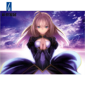 saber超清头像 吾王,saber超清头像 1080 辰亮家居fate系列 saber/吾王 高清动漫海报壁纸墙贴宿舍超大墙纸自粘