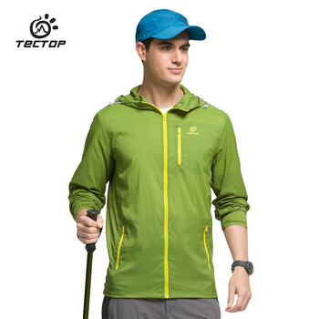 TECTOP 男款皮肤衣 JL6405 草绿色 s
