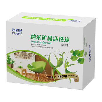 
                                        司威特 纳米矿晶活性炭包 新房新车新家具汽车室内家用清甲醛去除异味 6000g(120平)高端超值版                