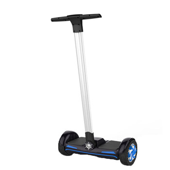 平衡车 双轮体感车 带杆平衡车 平衡车 黑色 8寸