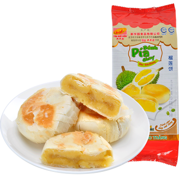 【下单立减5元】pia新华园榴莲饼 进口越南榴莲酥蛋糕点心休闲零食月饼干 榴莲饼300g*1袋