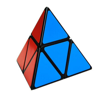 异型魔方套装圣手三阶金字塔三角形魔方比赛斜转sq1镜面魔方 二阶