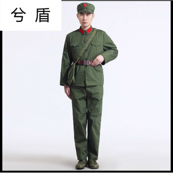 作训服套装男 特种兵作训服夏季军绿65式怀旧老式军装