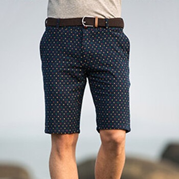 ZRAION 2014夏装 男士时尚休闲<em>印花短裤男</em>五