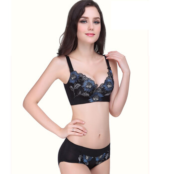 好艾琳<em>都市</em>花香<em>丽人</em>聚拢调整型<em>文胸</em>内衣女士无