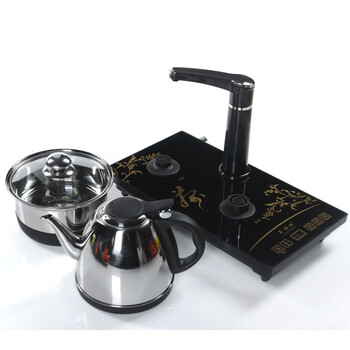 
                                        友荣 新型电磁炉茶具套装 电磁茶炉 自动上水电热水壶 豪华四合一泡茶机 电热炉 快速炉                