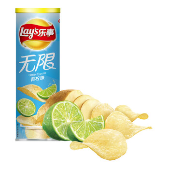 乐事(lay"s)乐事(lays)乐事薯片104g/桶装休闲食品膨化零食品青柠味