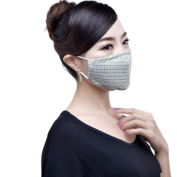 
                                        
                                                            绿之源 绿呼吸防雾霾口罩 男女可带防pm2.5颗粒物粉尘雾霾活性炭防甲醛异味尾气全棉可洗耳戴折叠式                