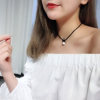 永恒之环网红项链choker女项圈锁骨链韩版小清新学生短款脖颈饰品颈带
