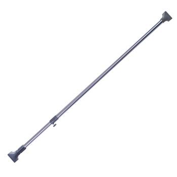 
                                        宝优妮 卫浴用品 浴帘杆伸缩窗帘杆晾衣杆多用撑杆 口径22.2mmDQ0112 赠浴帘布 象牙色 长83-110.5cm                