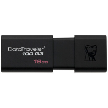 金士顿（Kingston） DT 100G3 USB3.0 U盘 高速车载 16G,降价幅度3.9%