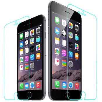 ROCK 钢化膜 手机贴膜 6/6s防爆膜 适用于苹果iphone6/6s/plus膜 0.2弧边抗蓝光5.5英寸