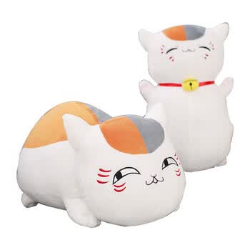 猫老师猫咪老师娘口三三公仔暖手抱枕 捂手枕毛绒玩具 动漫新款趴姿