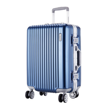 外交官（Diplomat）TC-9032 时尚铝框拉杆箱登机箱 蓝色 20英寸,降价幅度12.9%