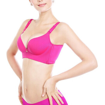 花朵の日记 健康无钢圈<em>文胸一</em>片式无痕女士内