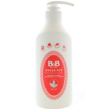 【京东超市】韩国进口 保宁（B&B）奶瓶清洁剂100%食物添加物液体型600ml