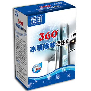 
                                        
                                        绿润 冰箱除味剂活性炭150g 净化除味竹炭包 甲醛清除剂                