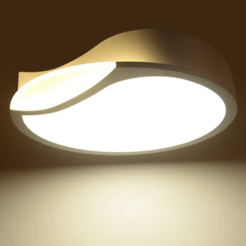 现代简约LED客厅灯圆形 创意个性主卧室吸顶